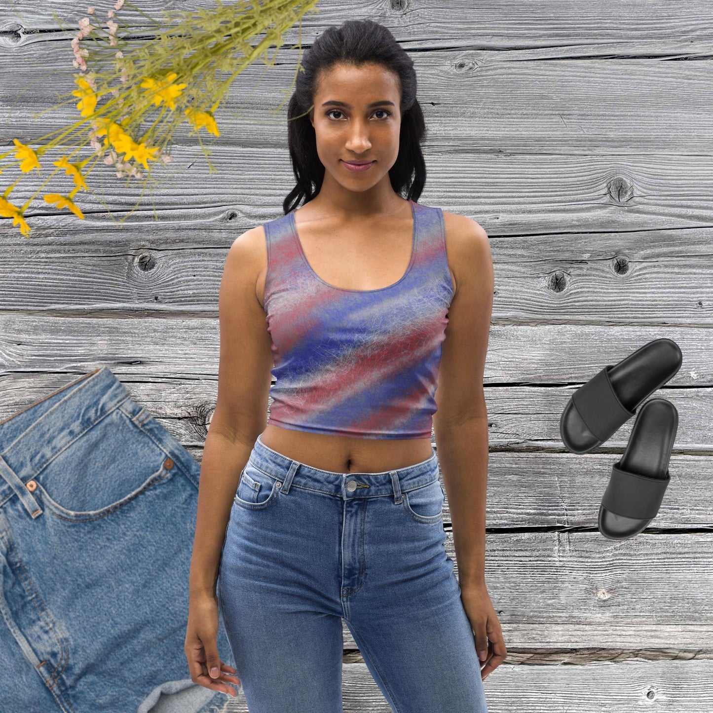 Crop Top - Liberty Striped
