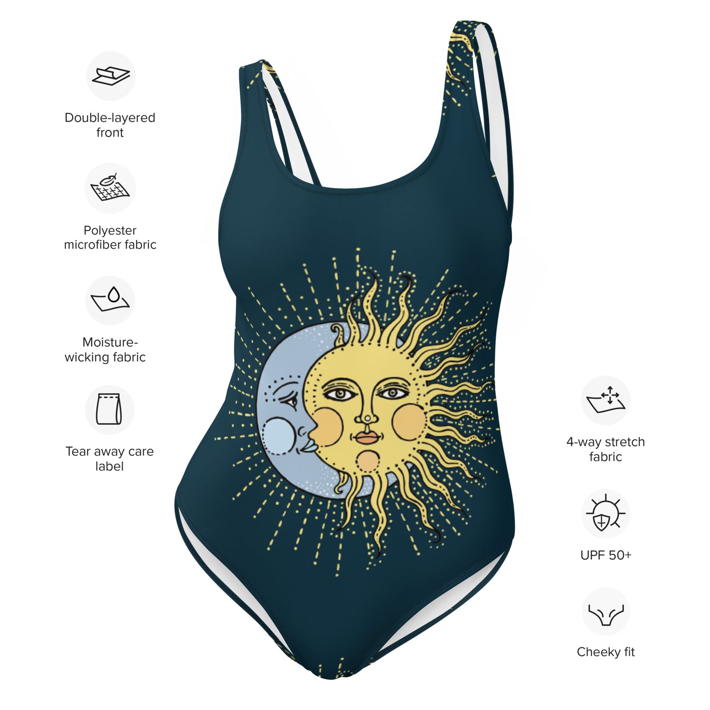 One-Piece Swimsuit. - SOLAR