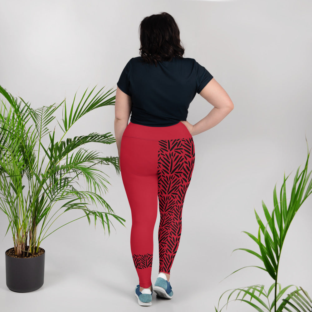 Plus Size Leggings - RedPrints