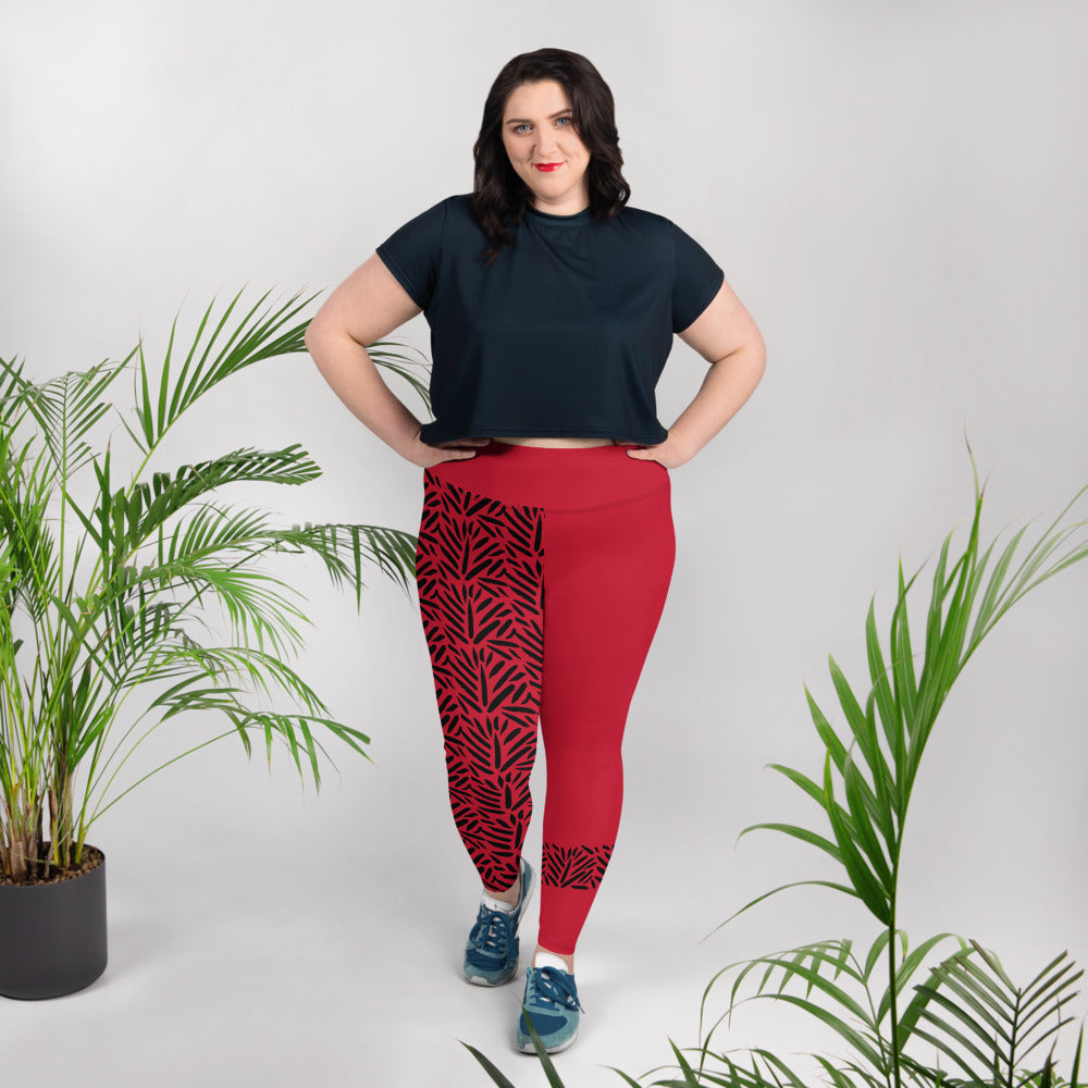 Plus Size Leggings - RedPrints