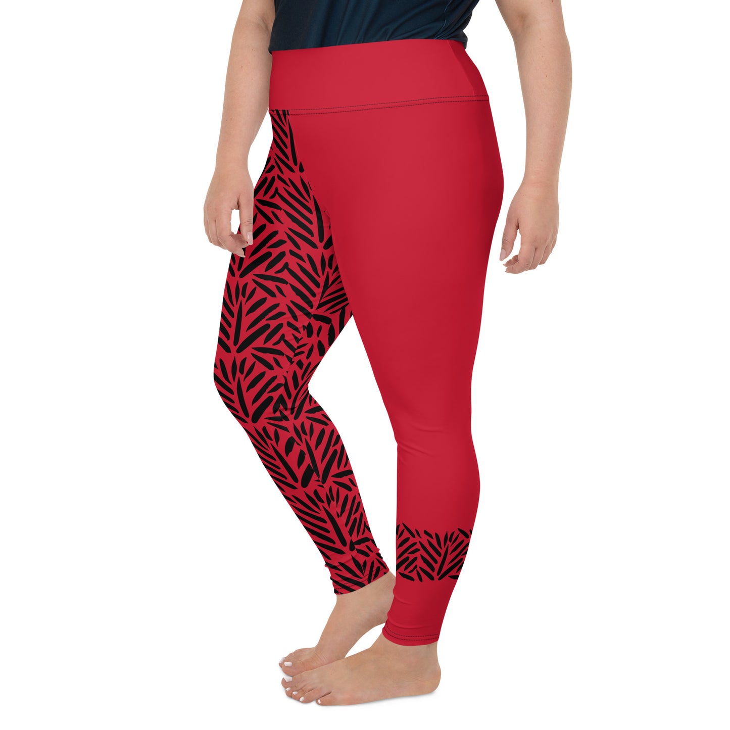 Plus Size Leggings - RedPrints