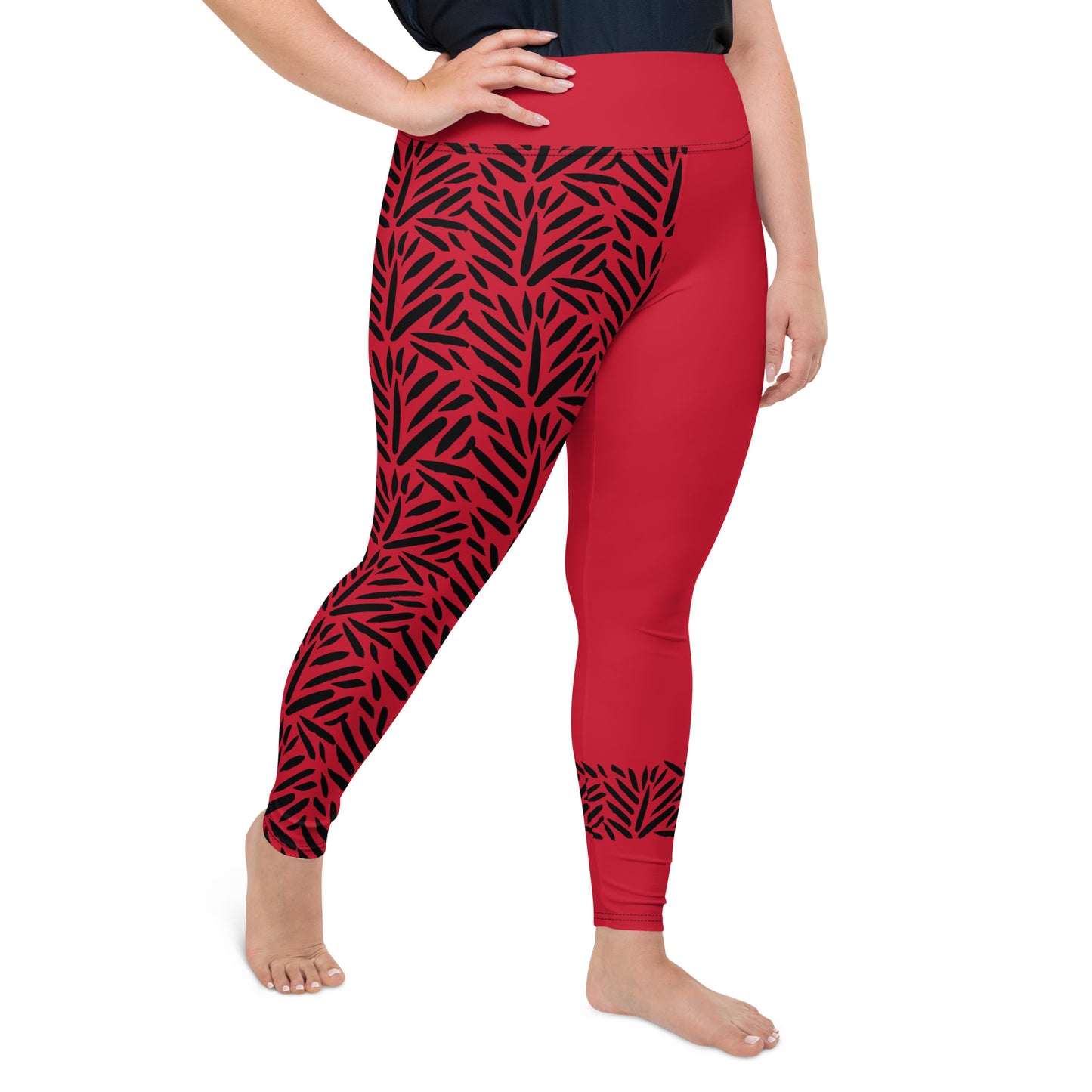 Plus Size Leggings - RedPrints