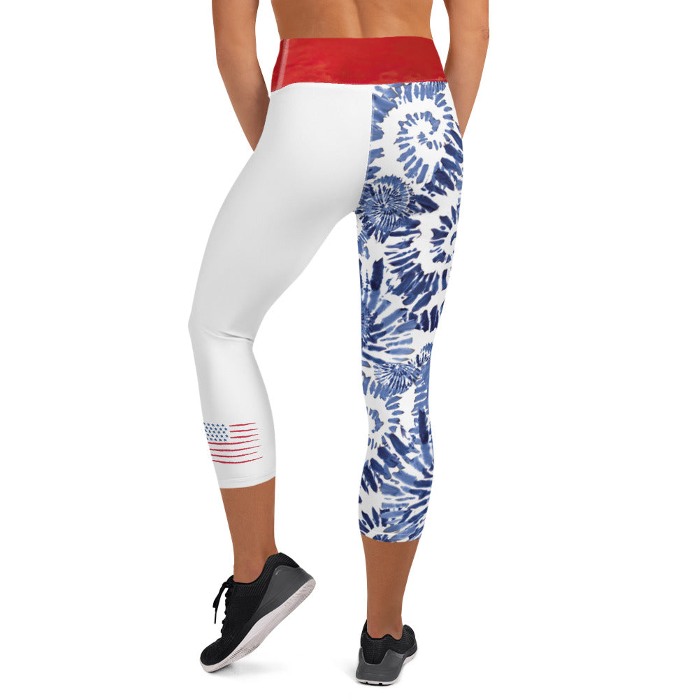 Yoga Capri Leggings - Freedom