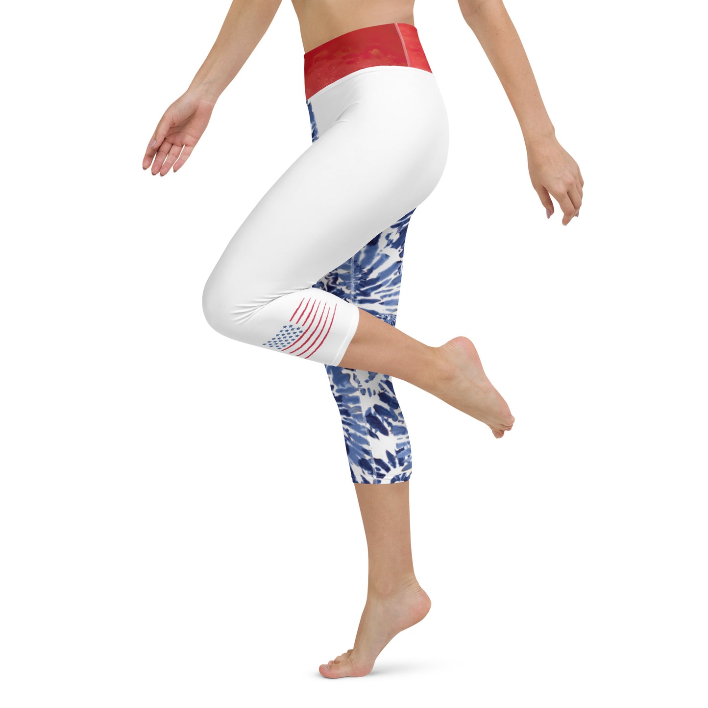 Yoga Capri Leggings - Freedom