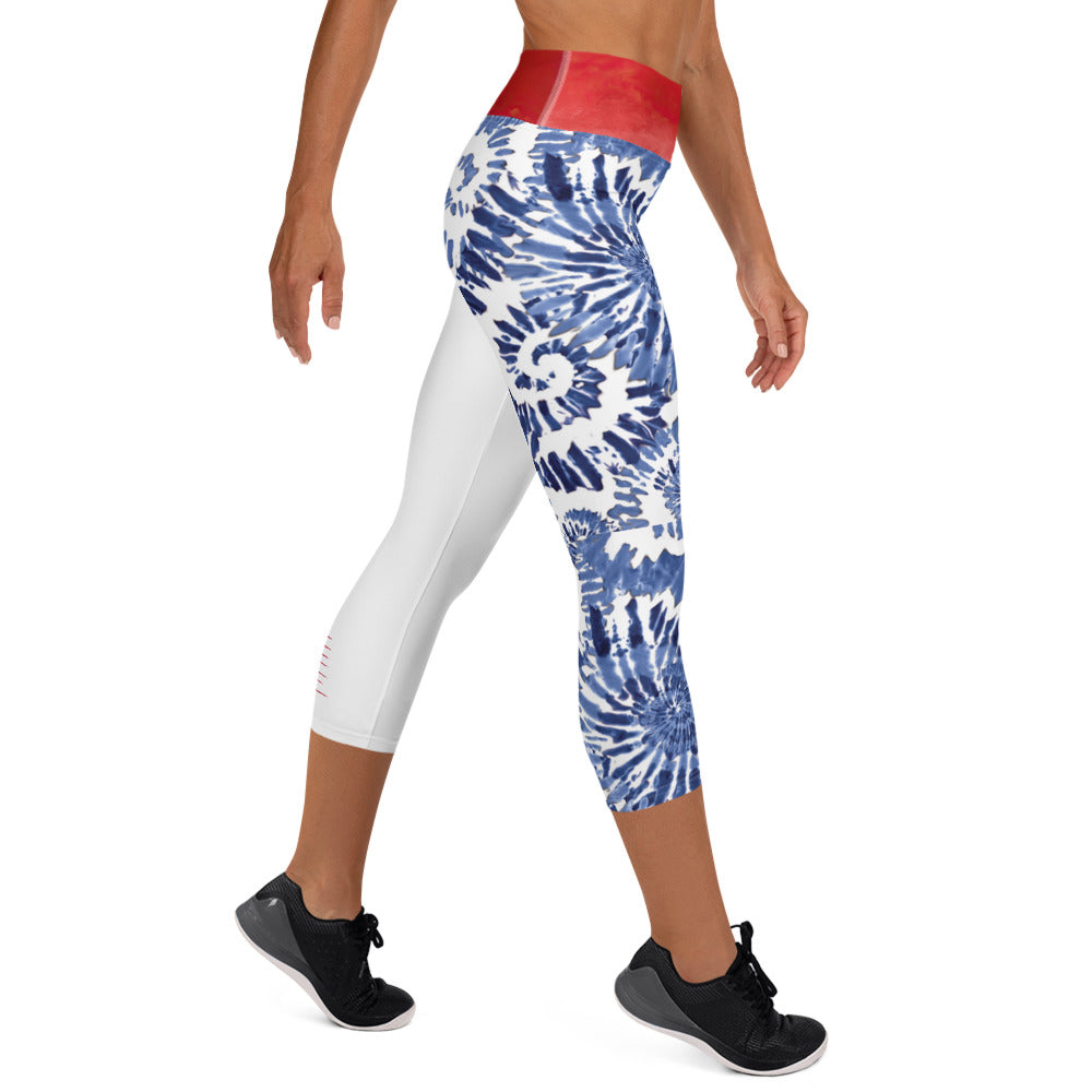 Yoga Capri Leggings - Freedom