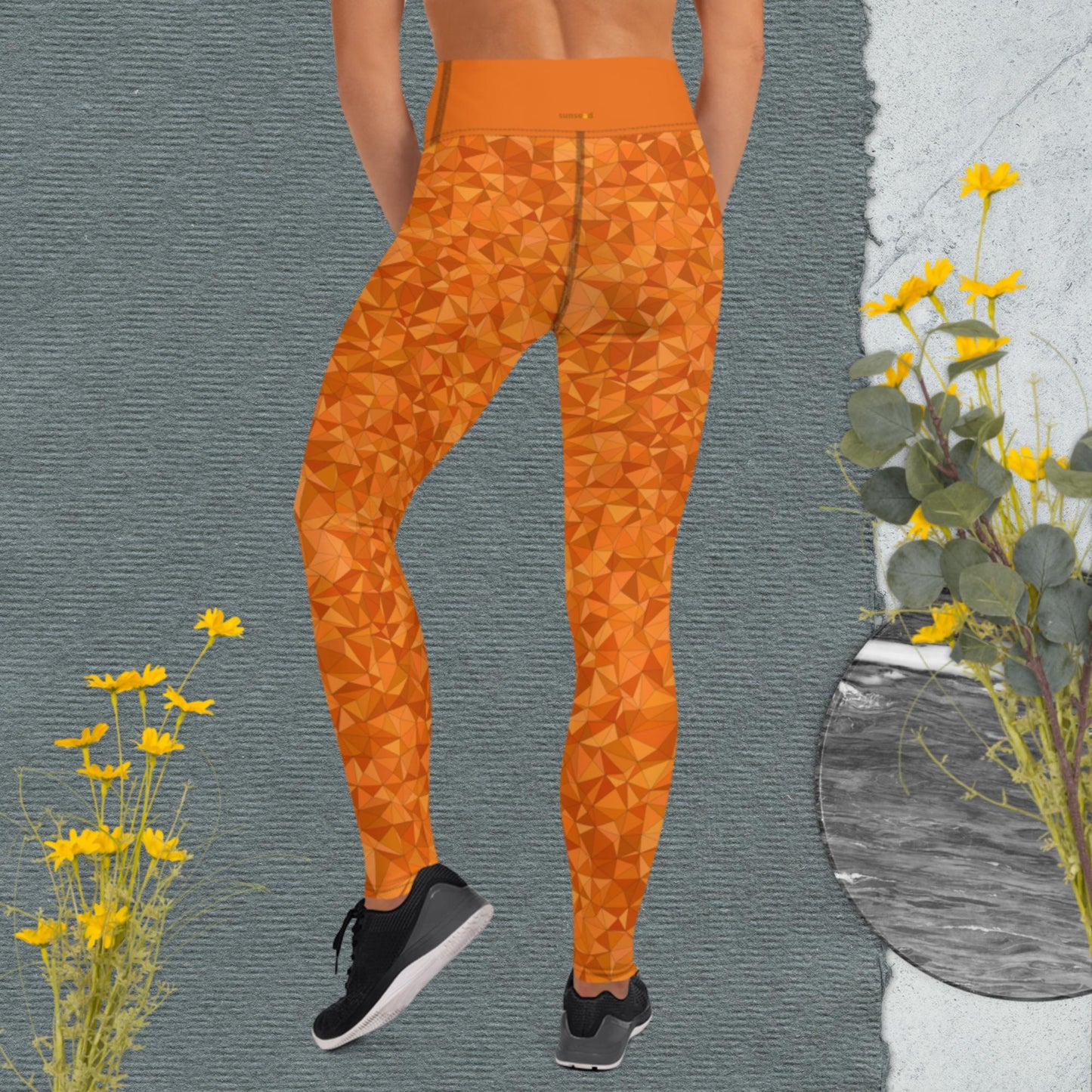 Yoga Leggings - Diamonds