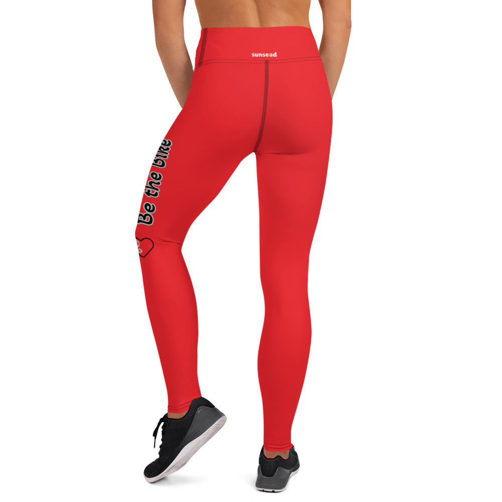 Yoga Leggings - Be The Bike