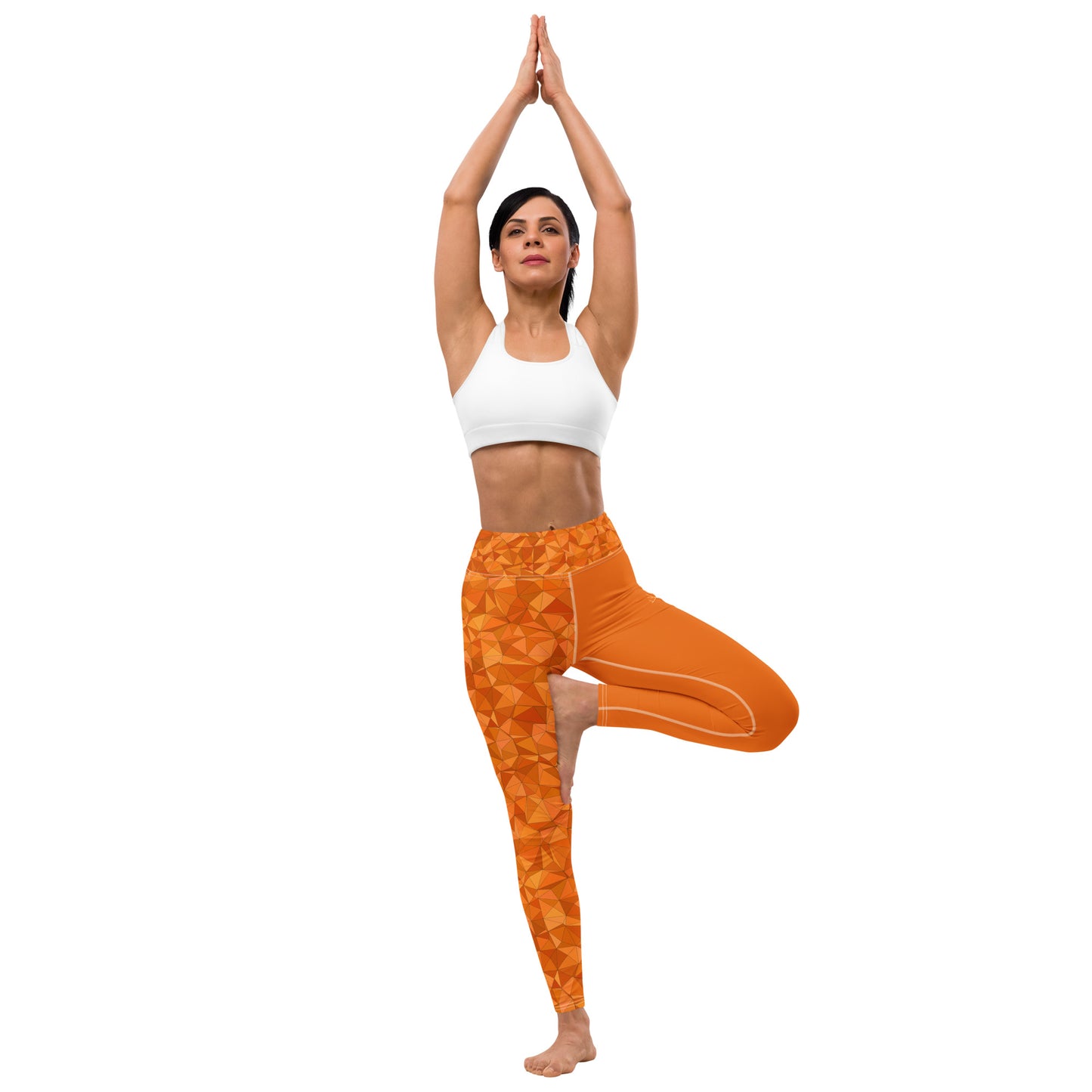 Yoga Leggings - Autumn Leaves
