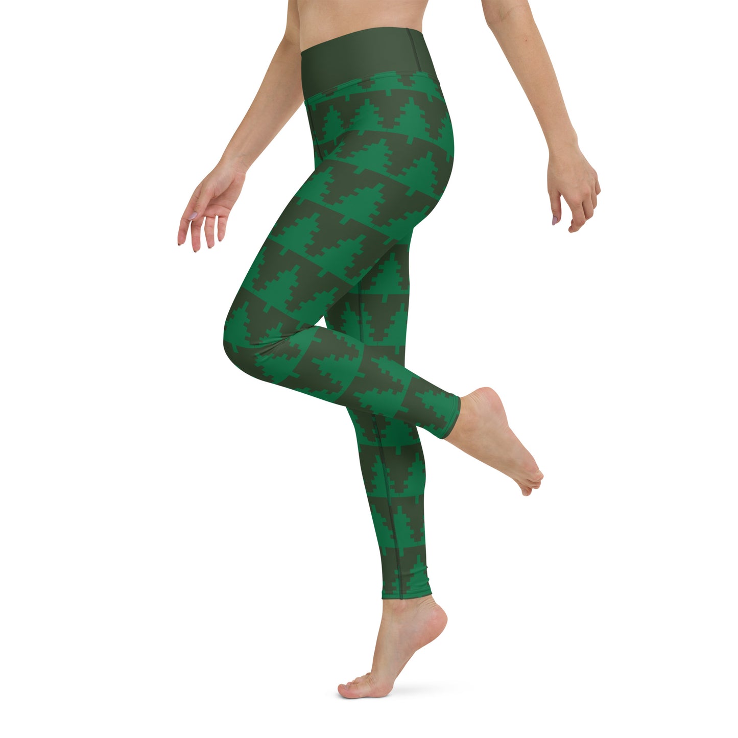 Yoga Leggings - Forest Green