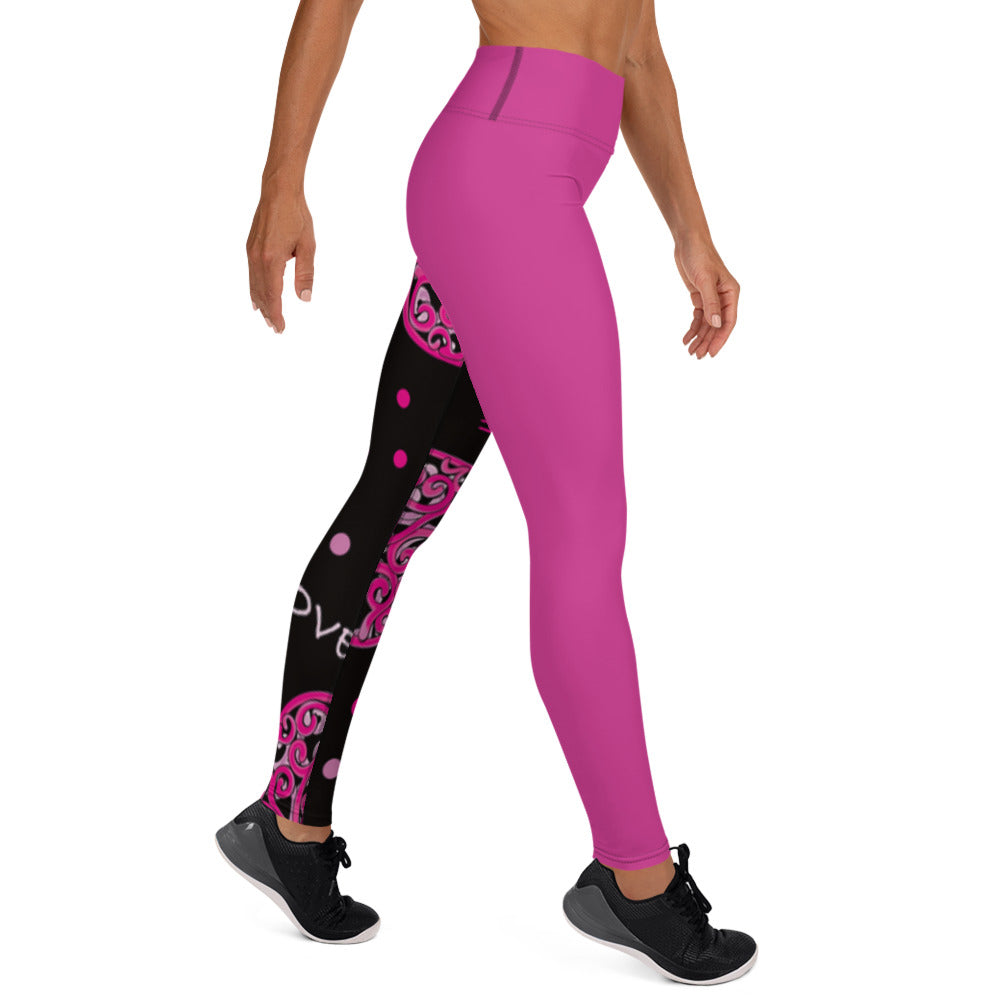 Yoga Leggings - Love