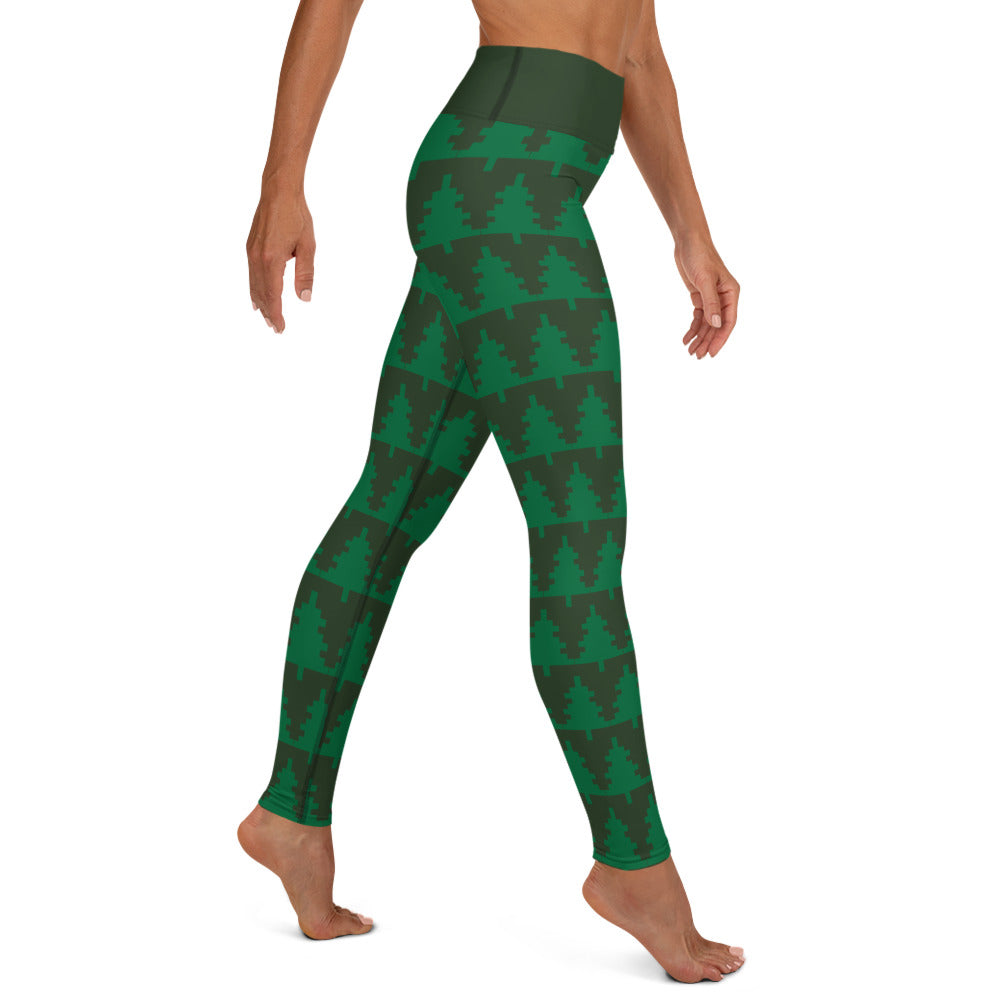 Yoga Leggings - Forest Green