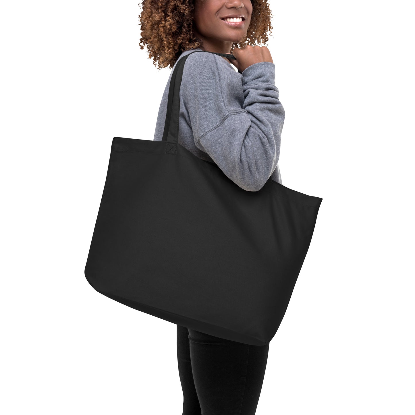 Large organic tote bag - Jolly Vibes
