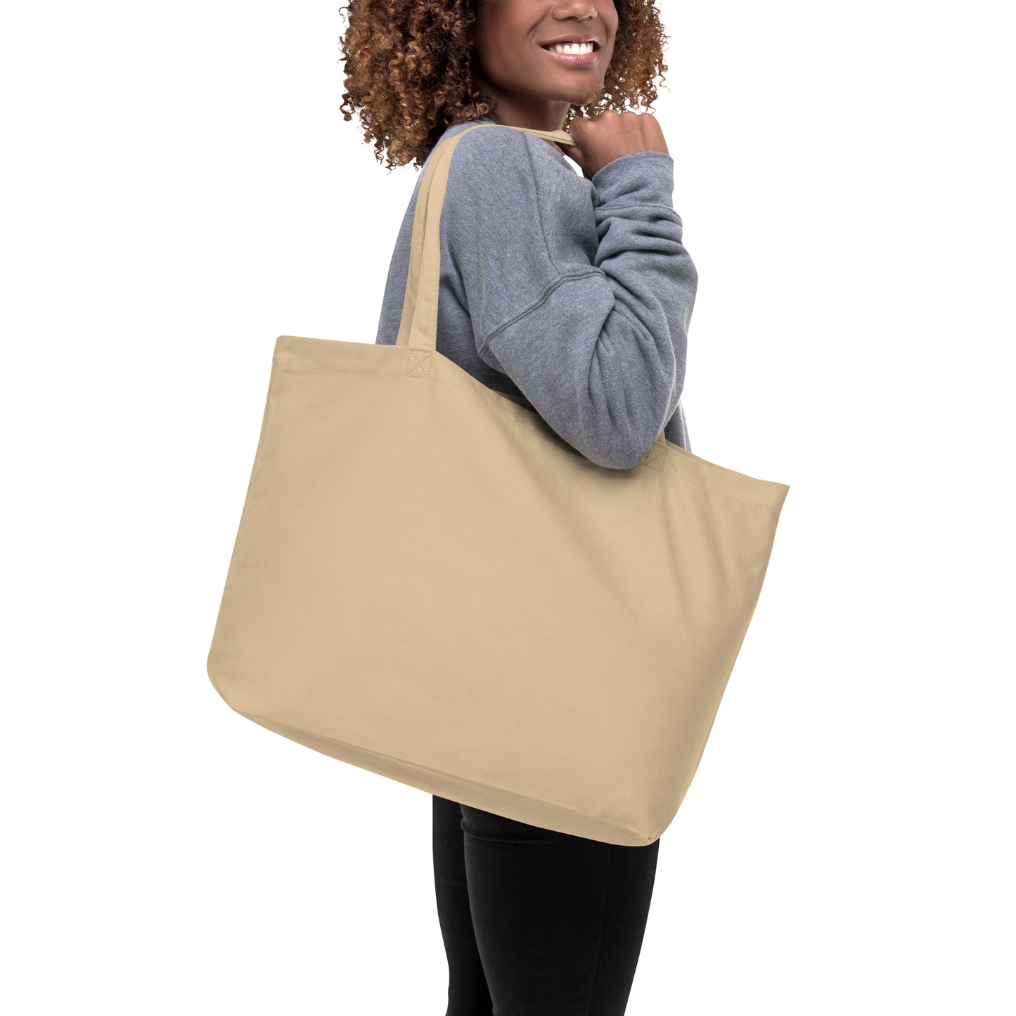 Large organic tote bag - Jolly Vibes