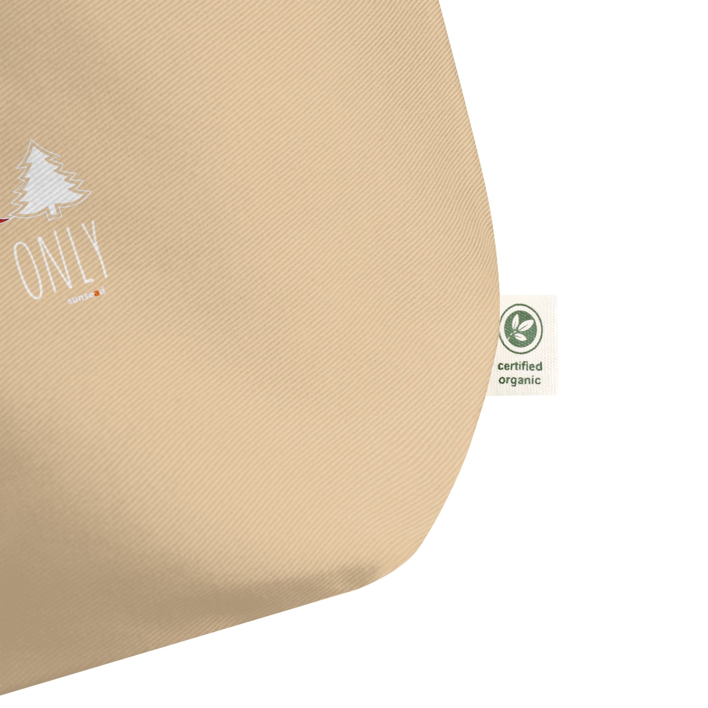 Large organic tote bag - Jolly Vibes
