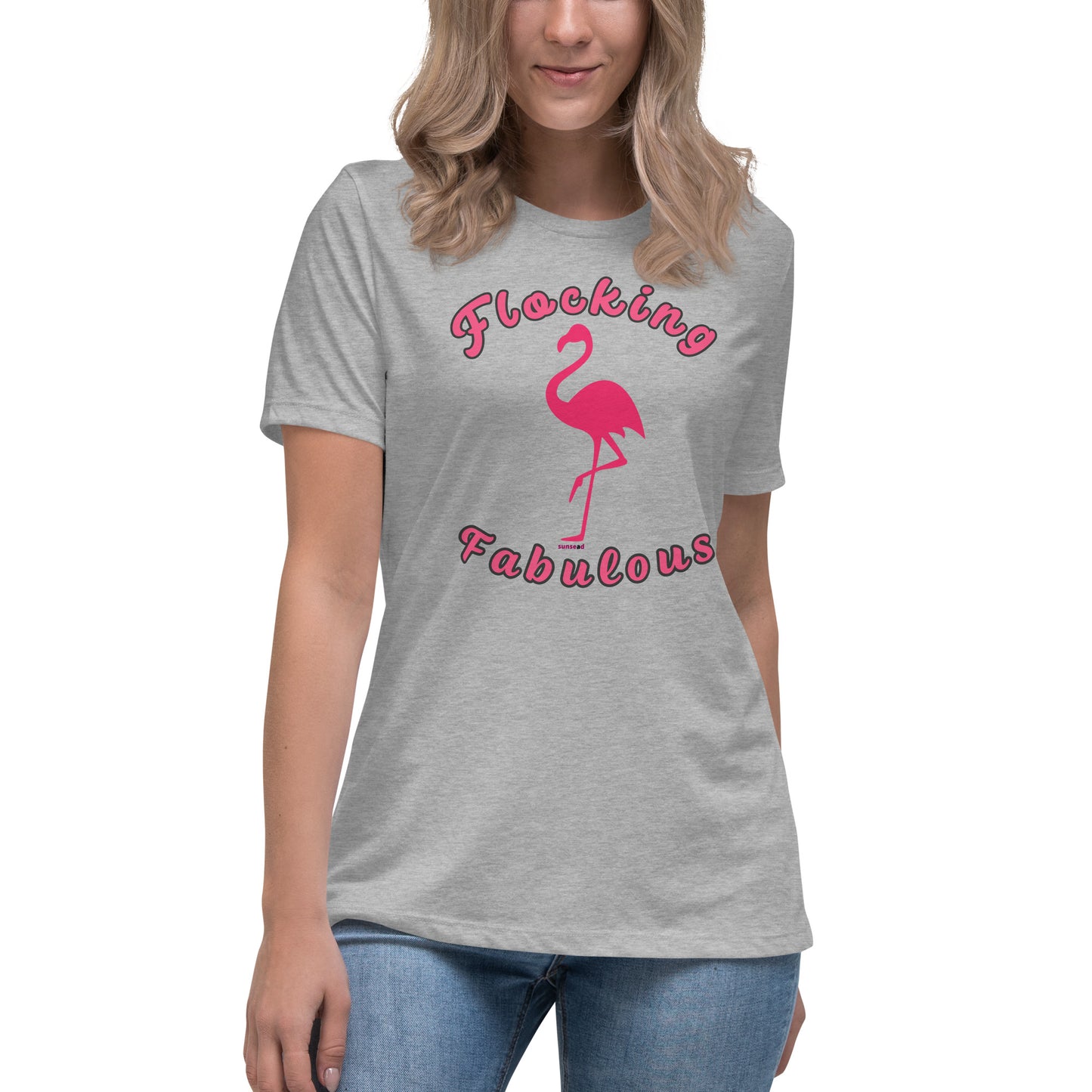 Women's Relaxed T-Shirt - Flocking Fabulous