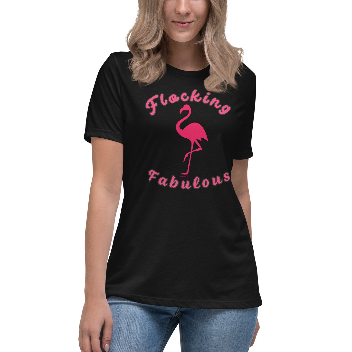 Women's Relaxed T-Shirt - Flocking Fabulous