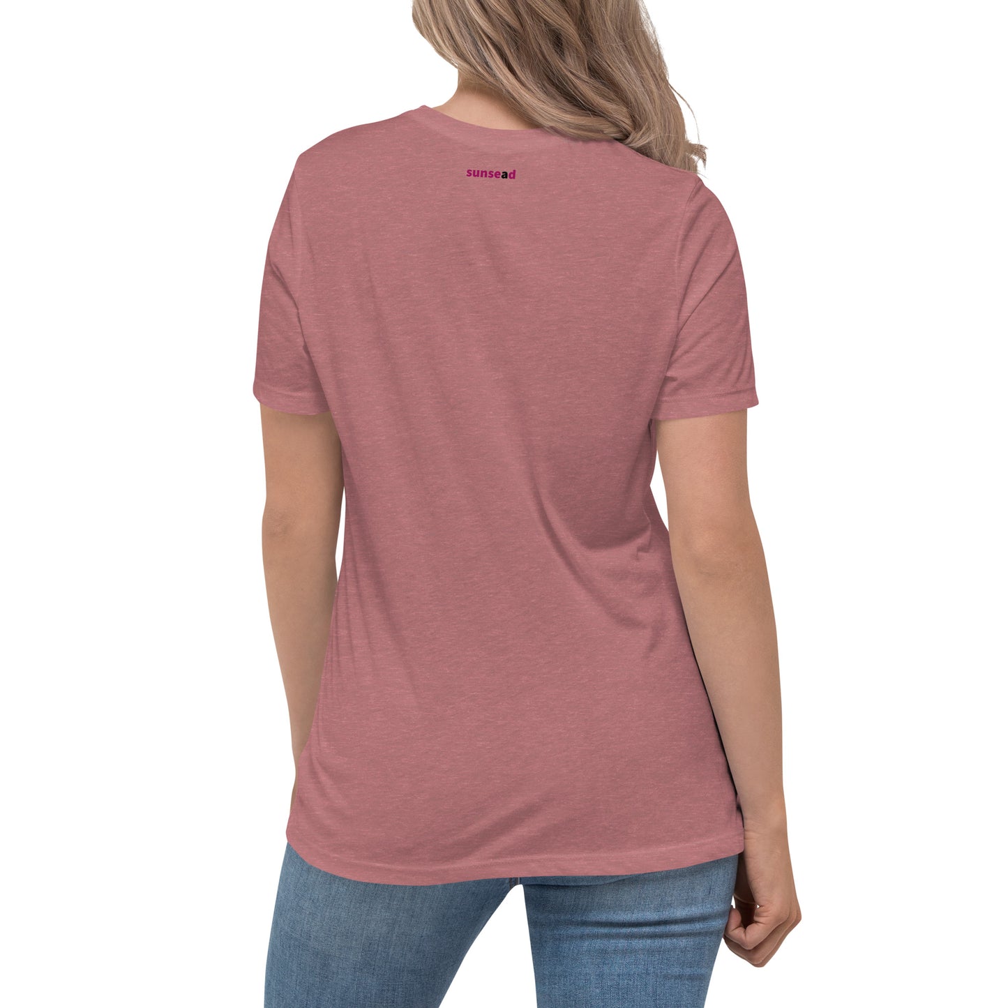 Women's Relaxed T-Shirt - Heart Flutter