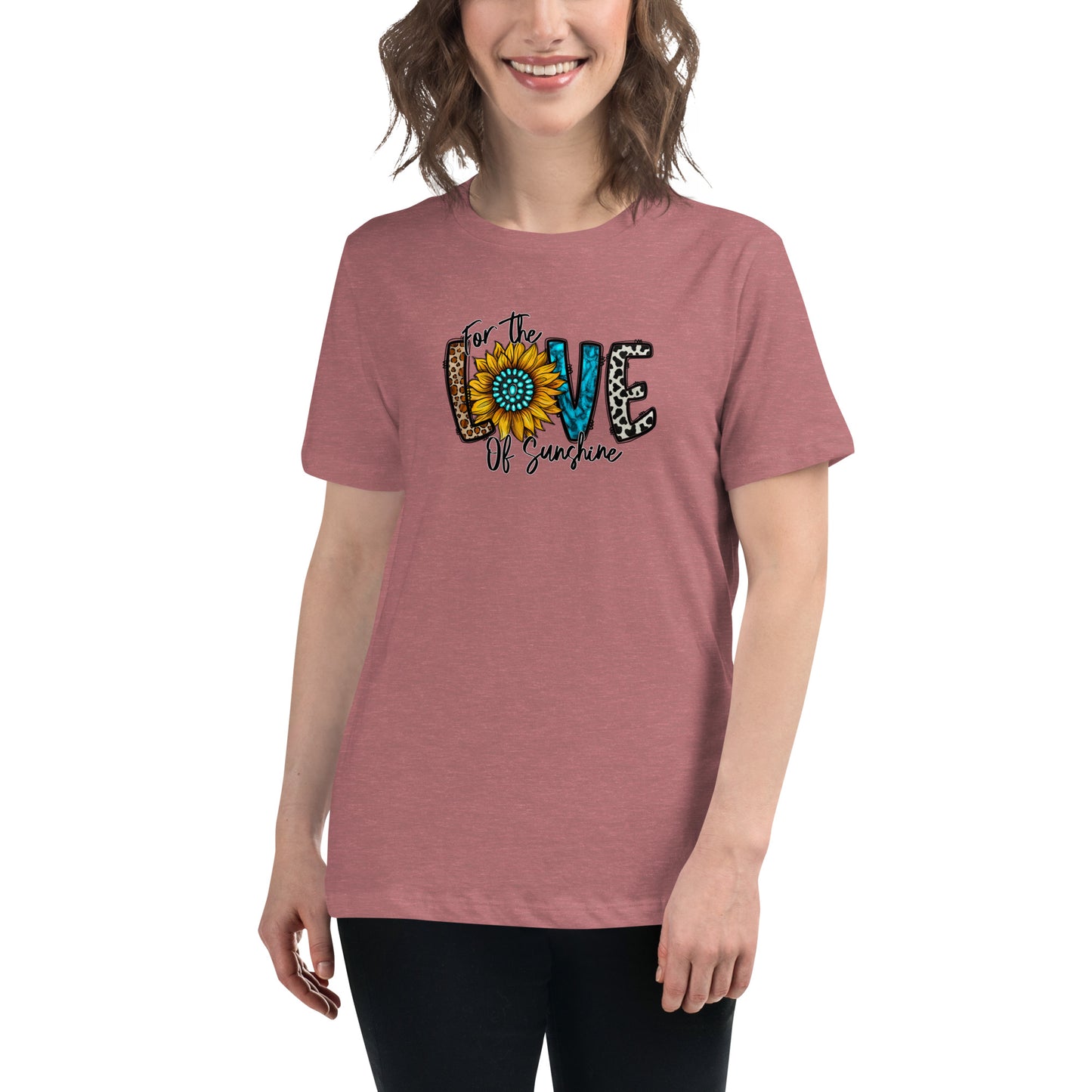 Women's Relaxed T-Shirt - LOVE
