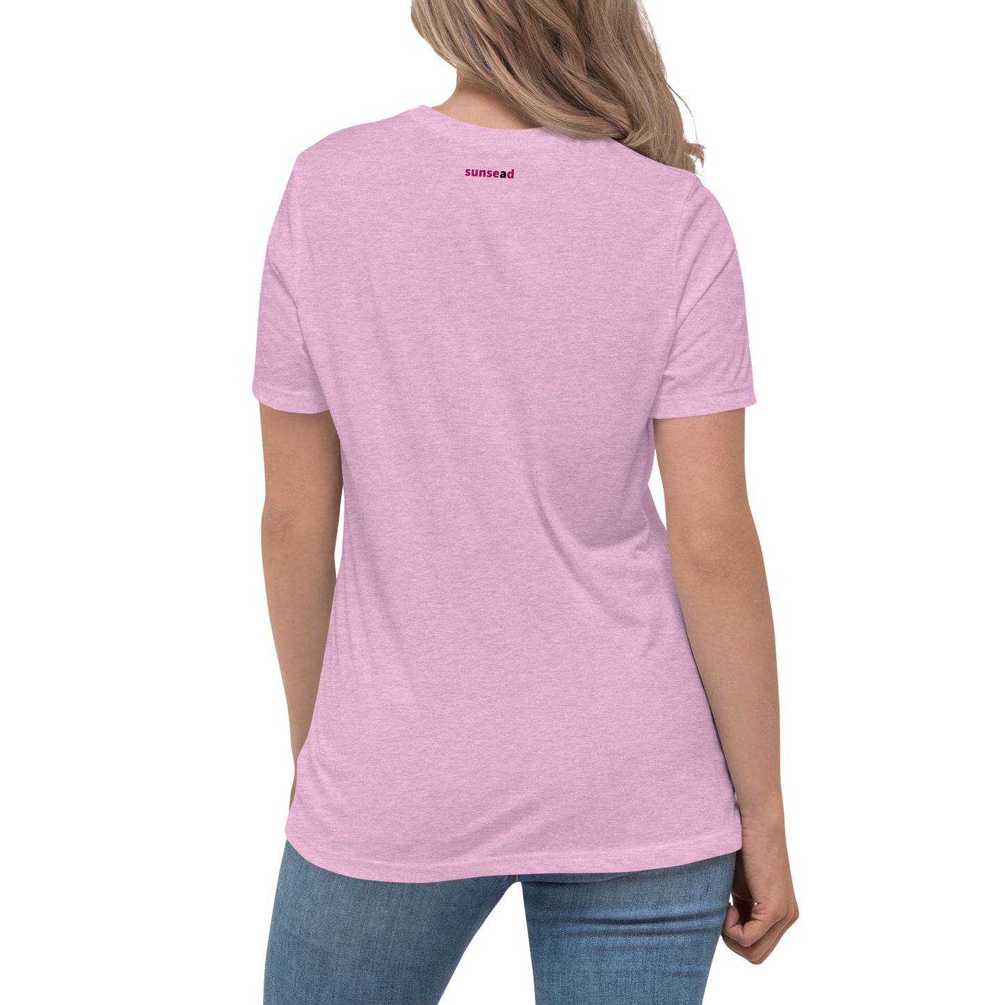 Women's Relaxed T-Shirt - Heart Flutter