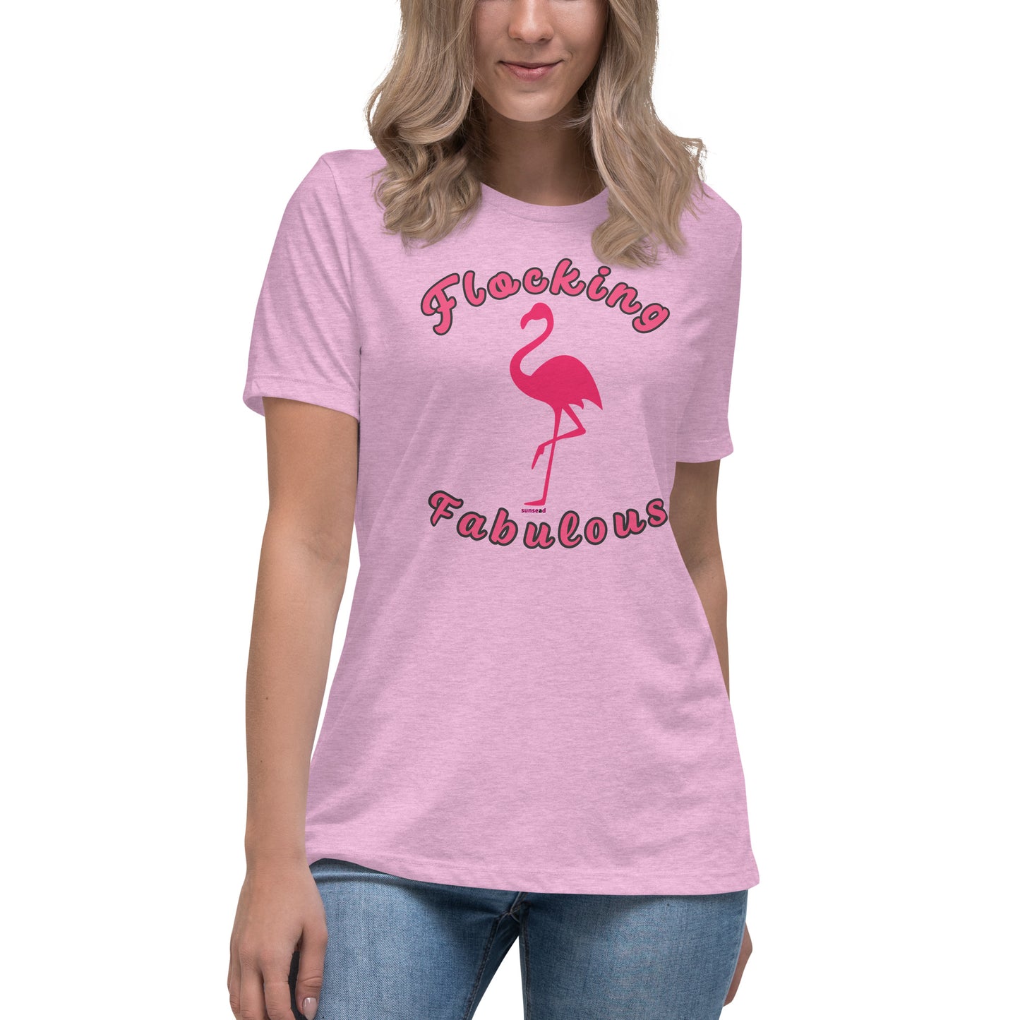Women's Relaxed T-Shirt - Flocking Fabulous