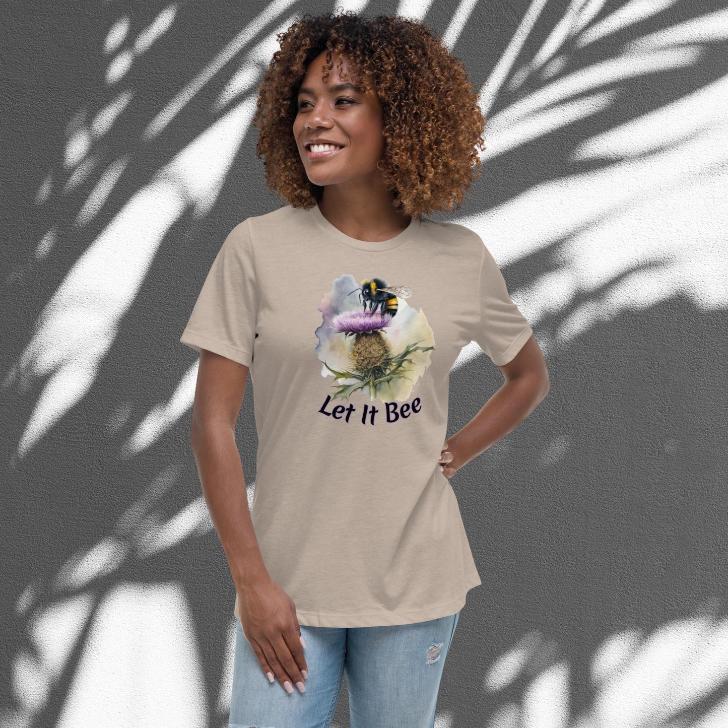 Women's Relaxed T-Shirt - Let it Bee