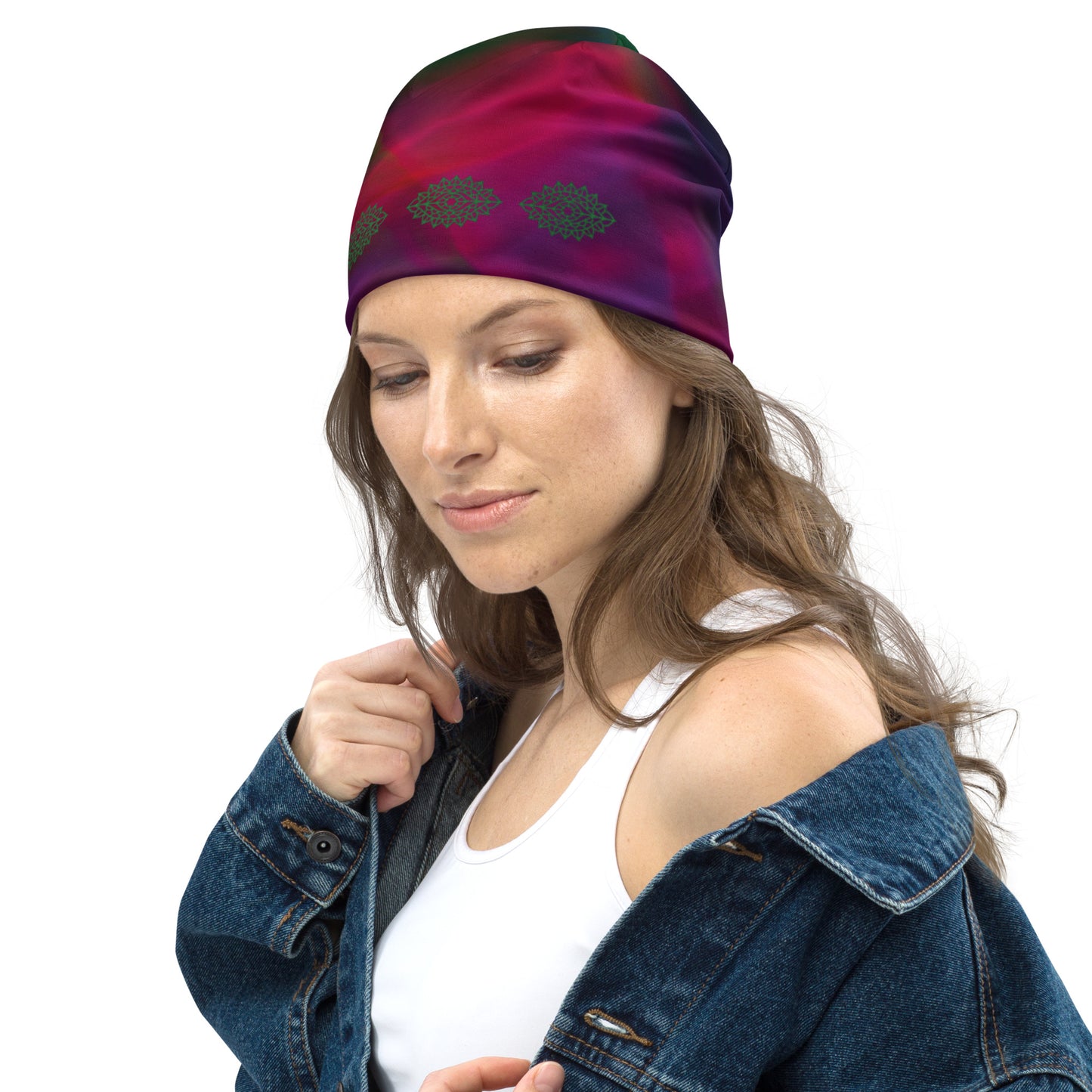 Beanie -Violet Cloud