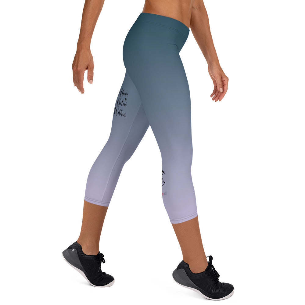 Capri Leggings - Peace Within