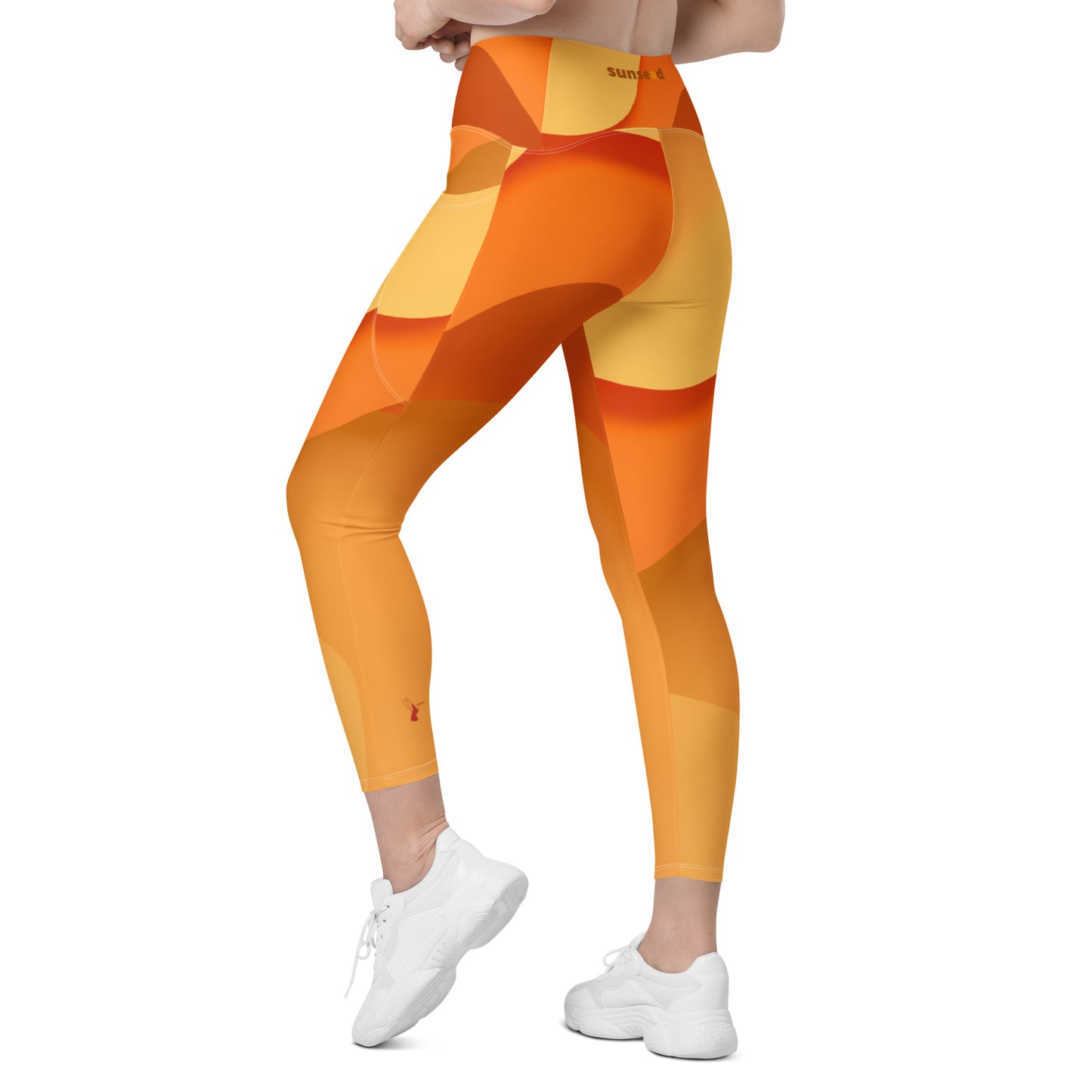 Leggings with pockets - Hummingbird