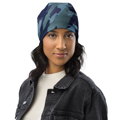 Beanie - Blue Camo