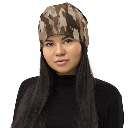 Beanie -Brown Camo