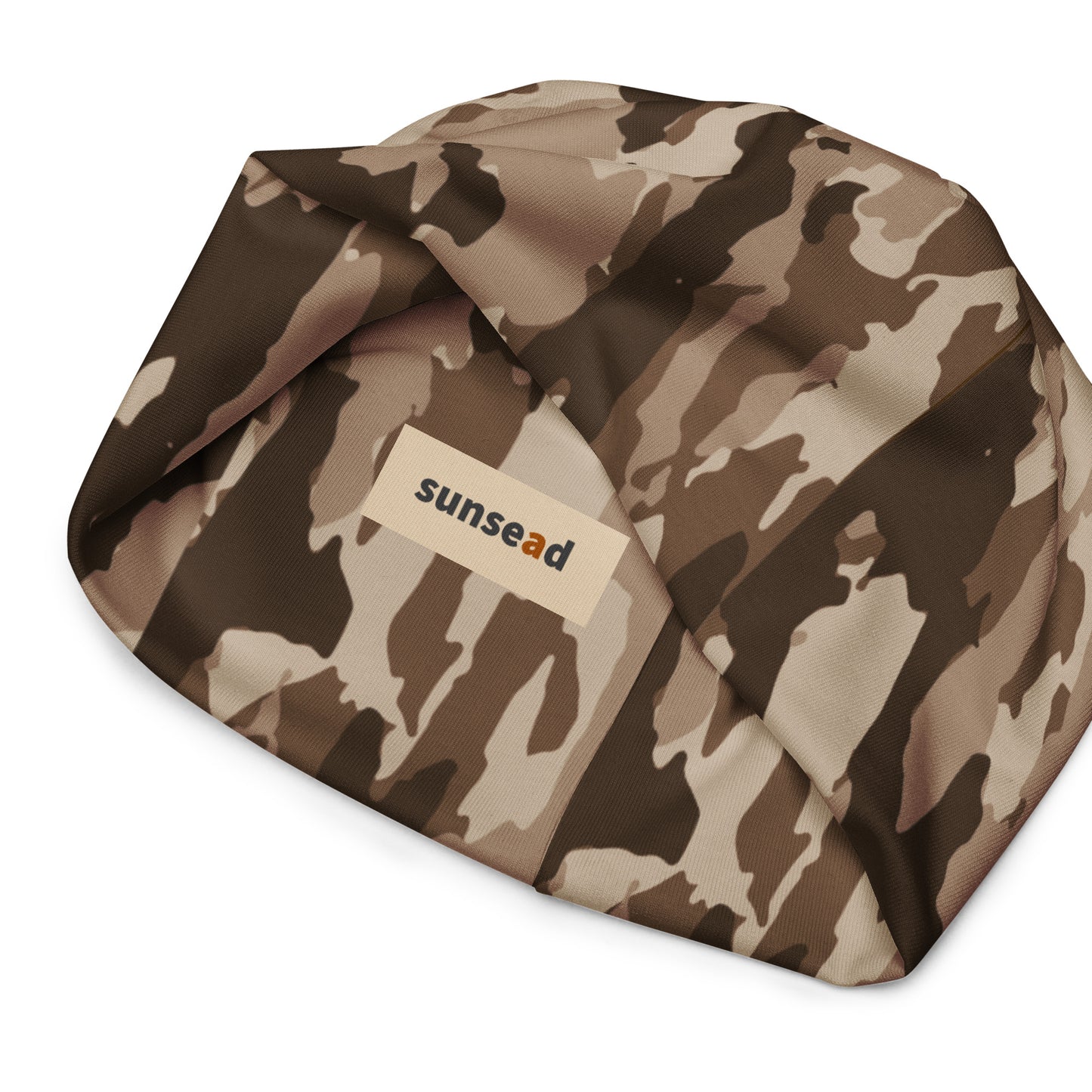 Beanie -Brown Camo
