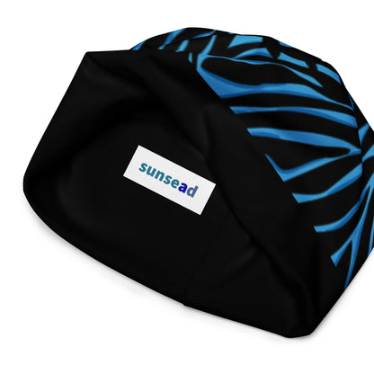 Beanie -Black n Blue