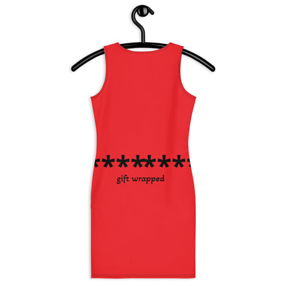 Bodycon dress - Gift Wrapped