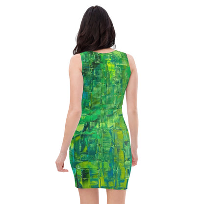 Bodycon dress - Emeralds