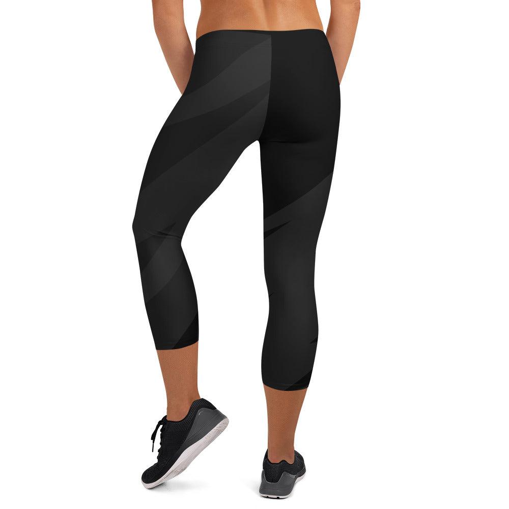 Capri Leggings - Flash Black*