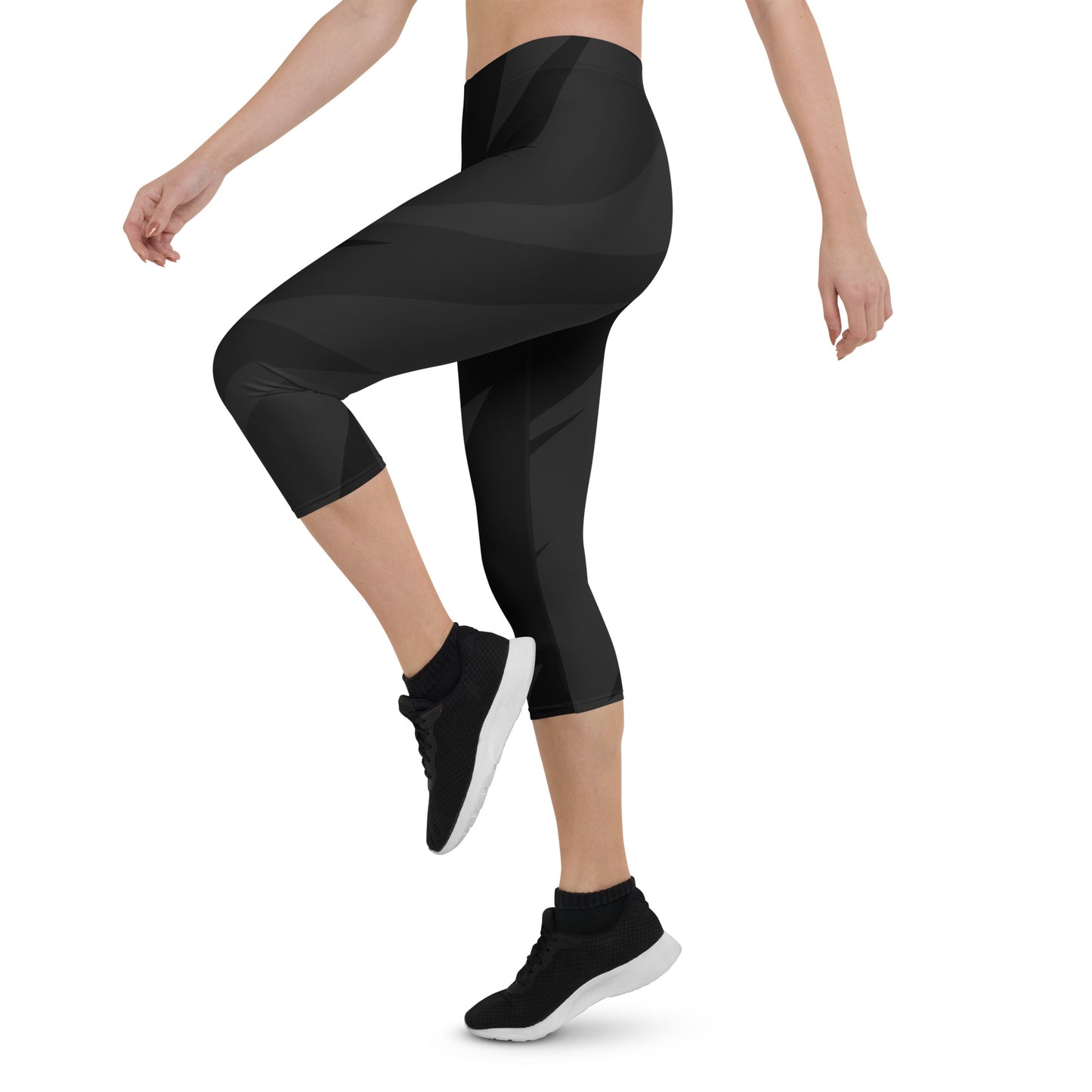 Capri Leggings - Flash Black*
