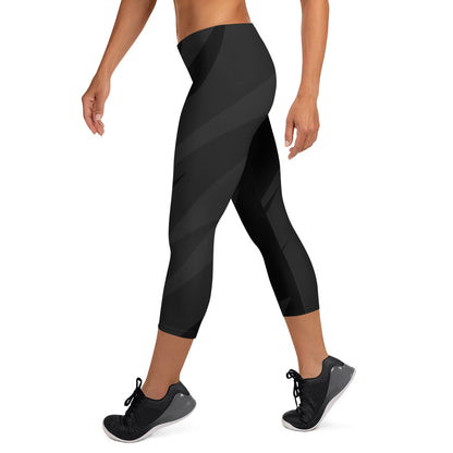 Capri Leggings - Flash Black*