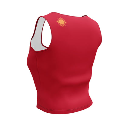 Crop Top - sunsead Red