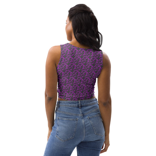 Crop Top - Raspberry