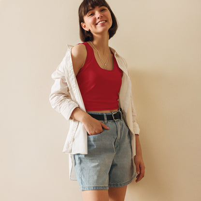 Crop Top - sunsead Red