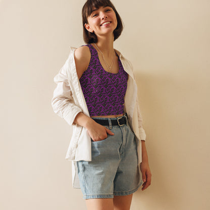 Crop Top - Raspberry