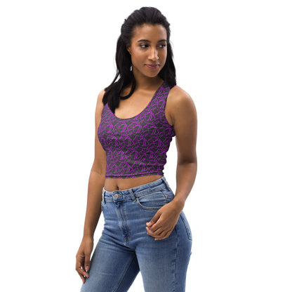 Crop Top - Raspberry