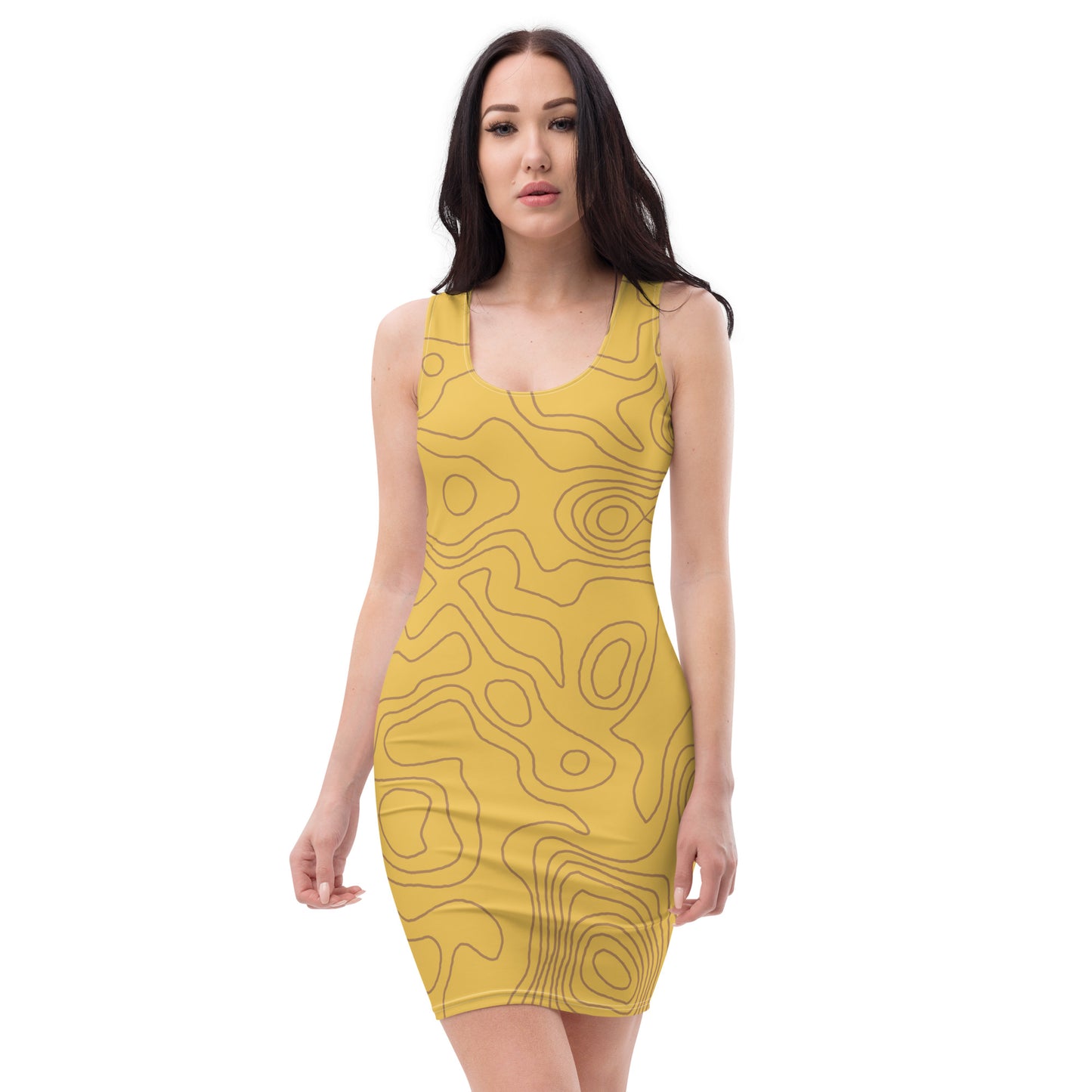Dress - Mustard Maze