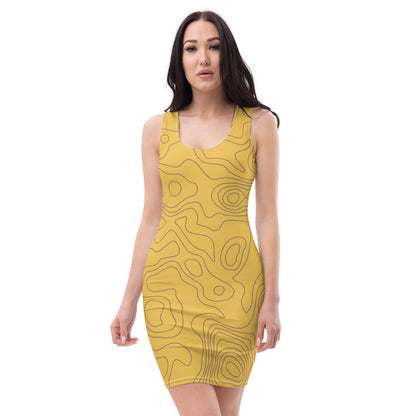 Dress - Mustard Maze