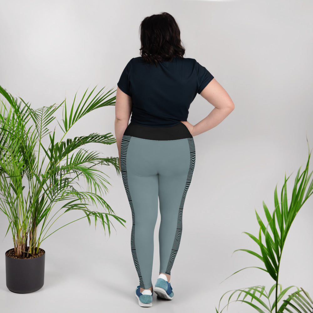 Plus Size Leggings - Gothic
