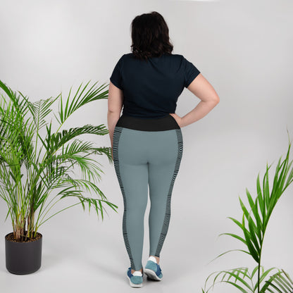 Plus Size Leggings - Gothic
