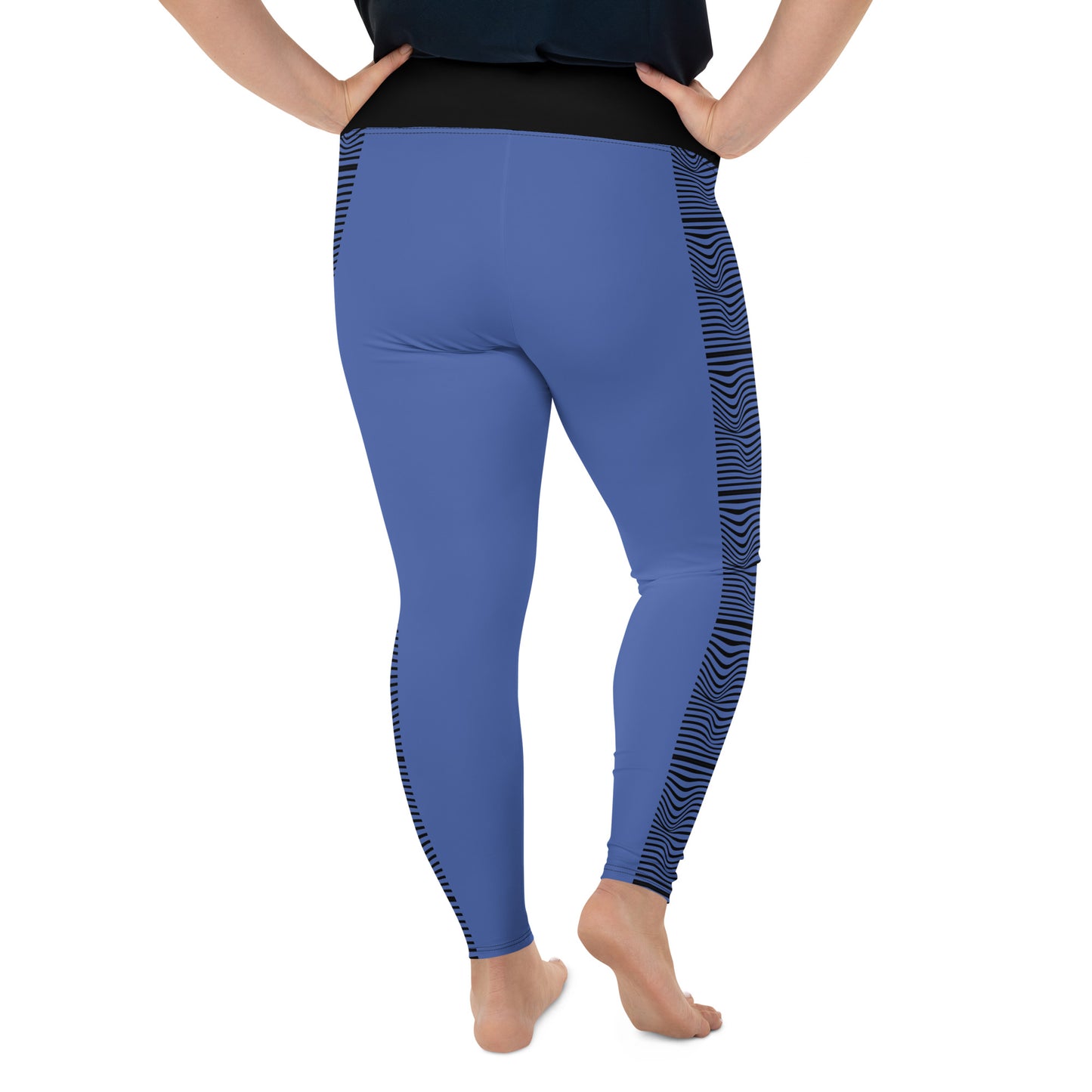 Plus Size Leggings - Mariner