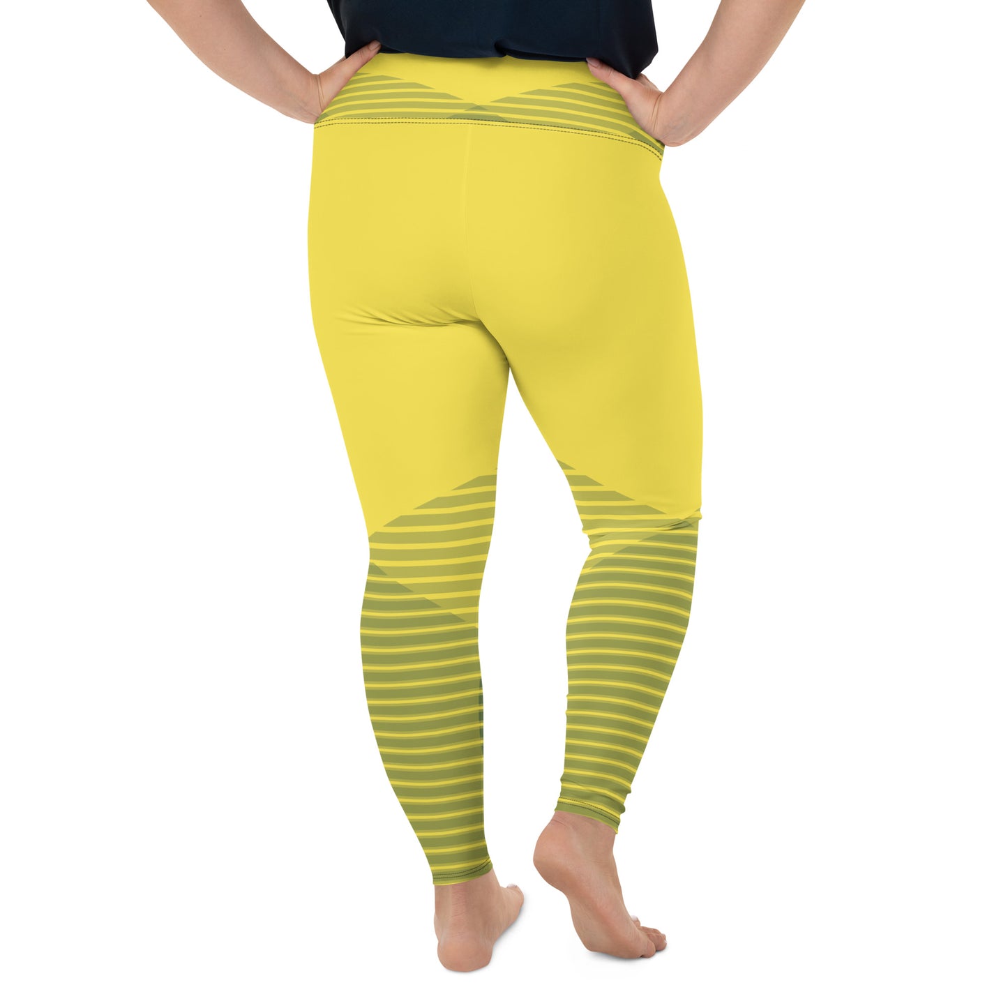 Plus Size Leggings - Lemons n Lines