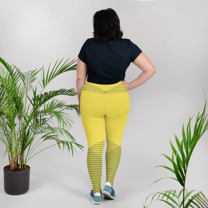 Plus Size Leggings - Lemons n Lines