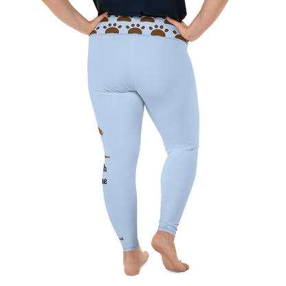 Plus Size Leggings - Bath Time